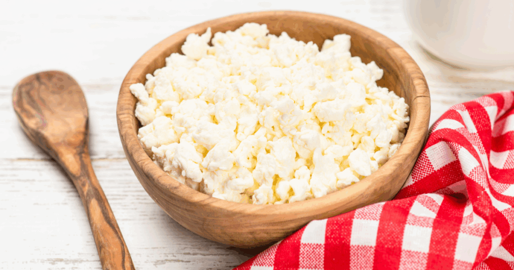 Cottage cheese bowl
